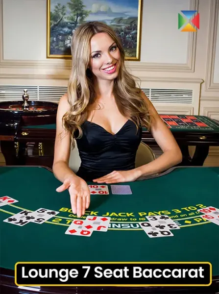 PlayTech Lounge 7 Seat Baccarat